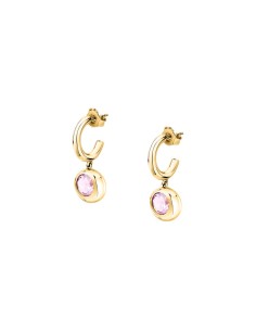 Orecchini Morellato Tesori Eterni Oro Quarzo Rosa (SAXN17)