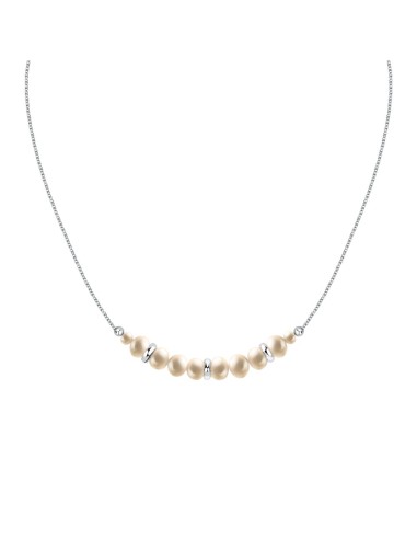 Collana Morellato Perla Argento con Perle...