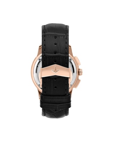 Lucien Rochat Iconic Cronografo Uomo Pelle Nero...
