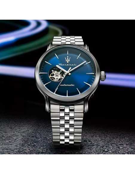 Maserati Epoca Automatico Blu Acciaio Uomo (R8823118009)
