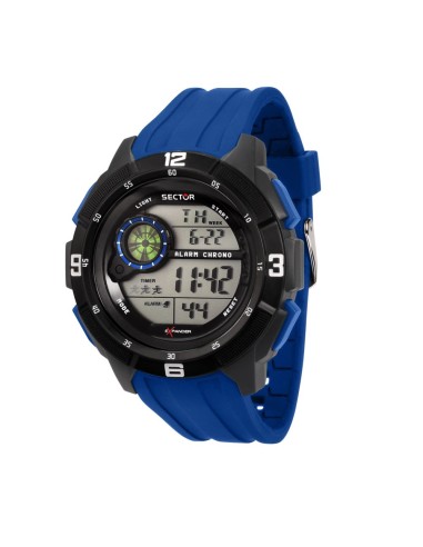 Sector Ex-04 Digitale Nero Blu Uomo 54 mm...