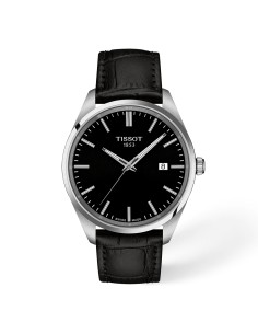 Tissot Gentleman Uomo Nero Pelle Nero 39 mm (T0354461605102)