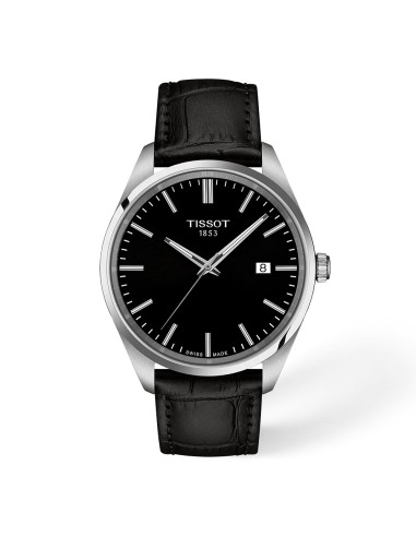 Tissot Gentleman Uomo Nero Pelle Nero 39 mm...
