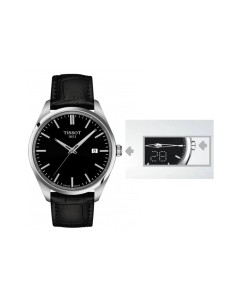Tissot Gentleman Uomo Nero Pelle Nero 39 mm (T0354461605102) 2