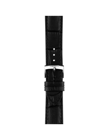 Tissot Gentleman Uomo Nero Pelle Nero 39 mm (T0354461605102)