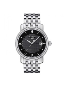 Tissot Bridgeport Uomo Quadrante Nero Acciaio...