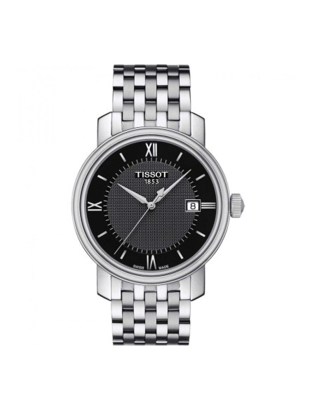 Tissot Bridgeport Uomo Quadrante Nero Acciaio (T0974101105800)