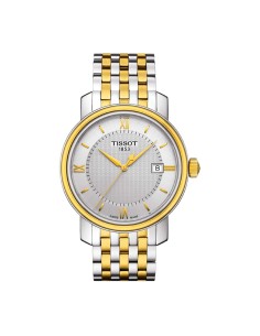 Tissot Bridgeport Uomo Silver Bicolore Swiss Made...