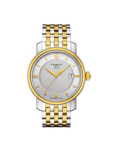 Tissot Bridgeport Uomo Silver Bicolore Swiss...