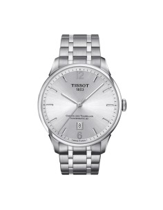 Tissot Chemin des Tourelles Uomo Silver Automatico...