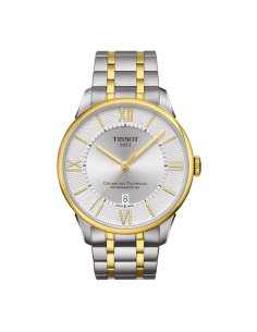 Tissot Chemin des Tourelles Uomo Silver Bicolore...