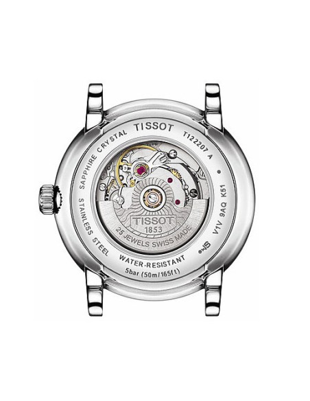 Tissot Carson Premium Donna Silver Automatico (T1222071103100)