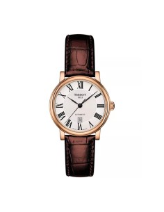 Tissot Carson Premium Donna Silver Pelle Marrone...