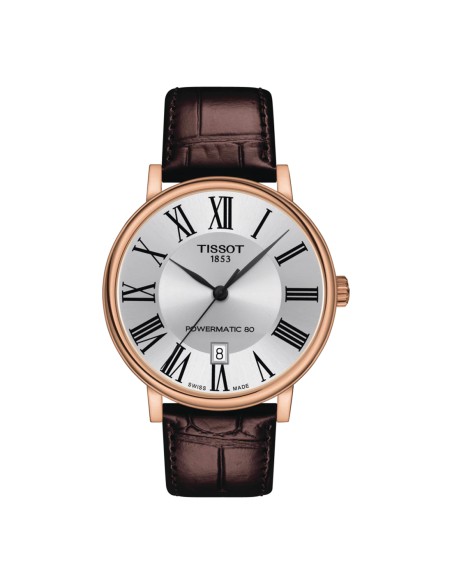 Tissot Carson Premium Uomo Silver Pelle Marrone (T1224073603300)