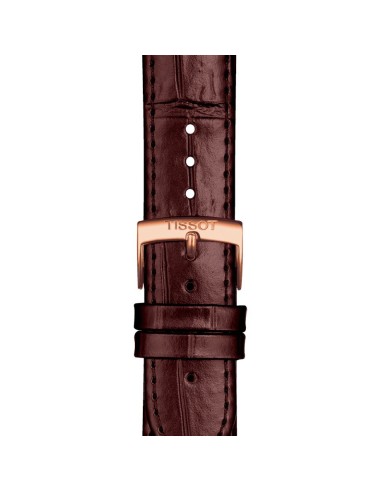 Tissot Carson Premium Uomo Silver Pelle Marrone...