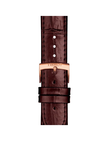 Tissot Carson Premium Uomo Silver Pelle Marrone (T1224073603300)