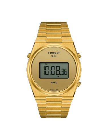 Tissot PRX Digital Uomo Oro Acciaio...