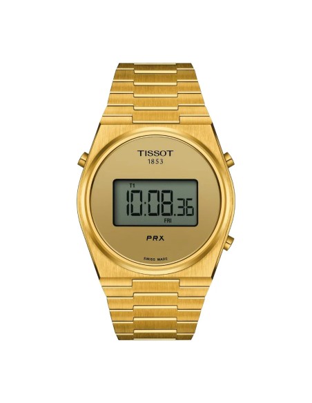 Tissot PRX Digital Uomo Oro Acciaio (T1374633302000)