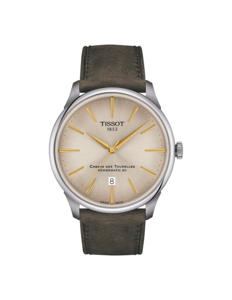 Tissot Chemin des Tourelles Uomo Beige Automatico (T1394071626100)