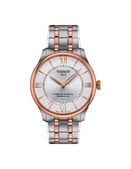 Tissot Chemin des Tourelles Uomo Silver Rosa (T1398072203800)