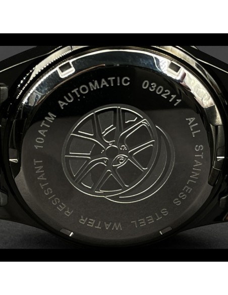 Lorenz Granpremio Automatico Gunmetal Nero Rosso (030211AA)