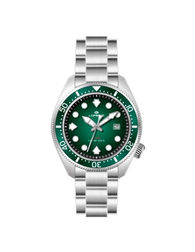 Lorenz Scuba – Orologio Uomo Acciaio Verde con...