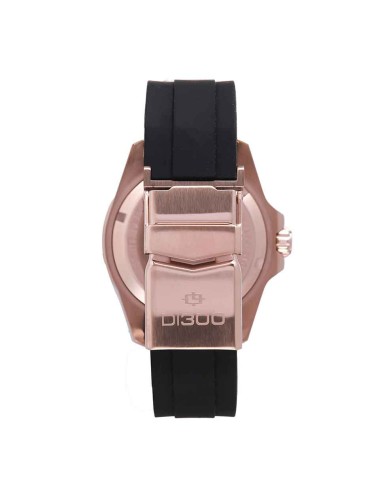 Lorenz DI300 Automatico Oro Rosa Nero 300 Metri...