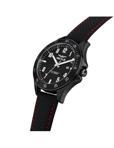 Orologio Sector 230 Uomo Nero Pelle Nera...
