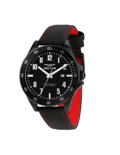 Orologio Sector 230 Uomo Nero Pelle Nera (R3251161060)