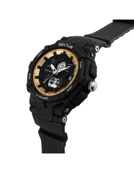 Orologio Sector Ex-09 Uomo Nero Digitale Analogico (R3251296004)