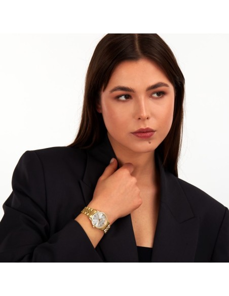 Orologio Trussardi T-Bent Donna Dorato Madreperla (R2453144509)