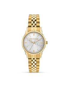 Orologio Trussardi T-Bent Donna Dorato Madreperla...