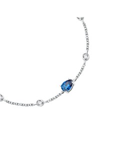 Bracciale Morellato Tesori Argento 925 Zirconi Blu (SAIW201) 2