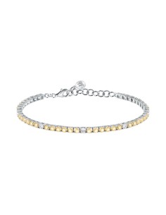 Bracciale Morellato Tesori Argento 925 Zirconi Gialli...