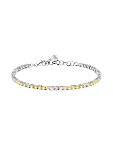 Bracciale Morellato Tesori Argento 925 Zirconi Gialli (SAIW223)