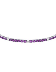 Bracciale Morellato Tesori Argento 925 Zirconi Viola... 2
