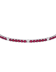 Bracciale Morellato Tesori Argento 925 Zirconi Rossi... 2