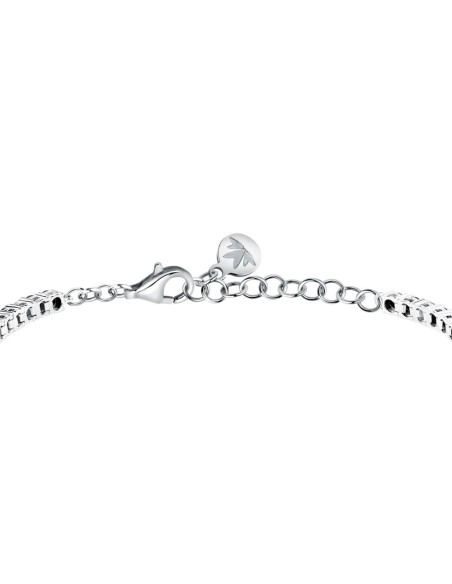Bracciale Morellato Tesori Argento 925 Nero Rosa (SAIW259)