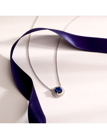 Collana Morellato Duchessa Argento 925 Blu Zirconi (SAIW271)