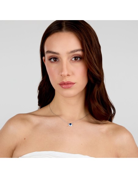 Collana Morellato Duchessa Argento 925 Blu Zirconi (SAIW271)