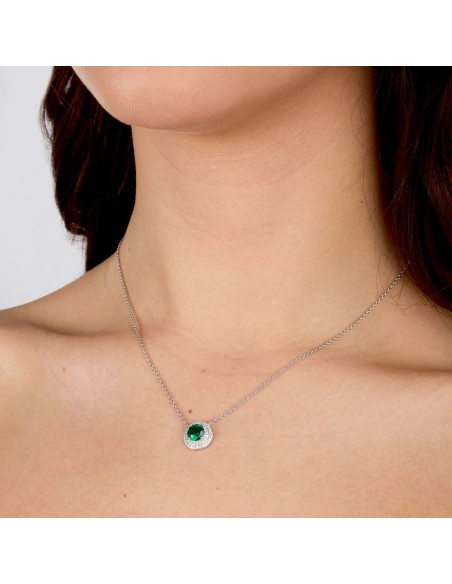 Collana Morellato Duchessa Argento 925 Verde Zirconi (SAIW272)
