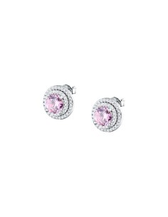 Orecchini Morellato Duchessa Argento 925 Rosa Zirconi...