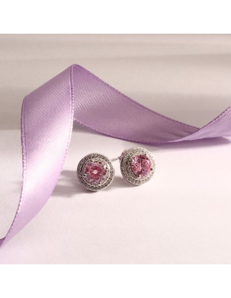 Orecchini Morellato Duchessa Argento 925 Rosa Zirconi (SAIW273)