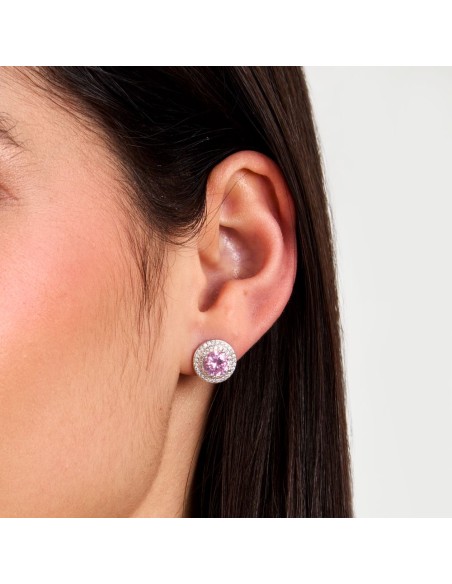 Orecchini Morellato Duchessa Argento 925 Rosa Zirconi (SAIW273)