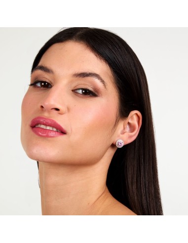 Orecchini Morellato Duchessa Argento 925 Rosa...