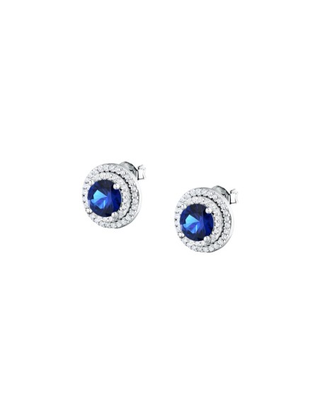 Orecchini Morellato Duchessa Argento 925 Blu Zirconi (SAIW274)