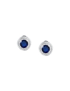 Orecchini Morellato Duchessa Argento 925 Blu Zirconi... 2
