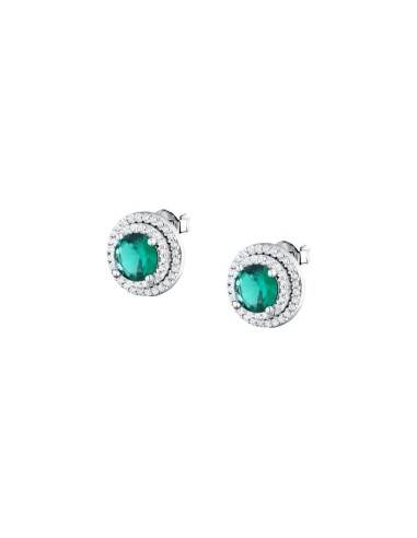 Orecchini Morellato Duchessa Argento 925 Verde...