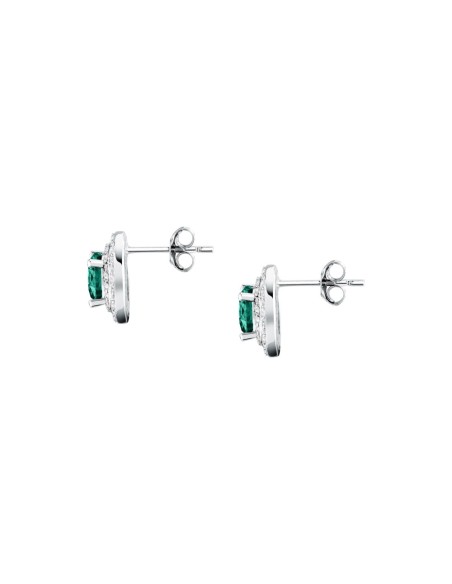 Orecchini Morellato Duchessa Argento 925 Verde Zirconi (SAIW275)