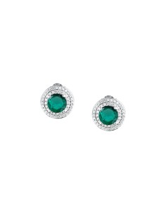 Orecchini Morellato Duchessa Argento 925 Verde Zirconi... 2